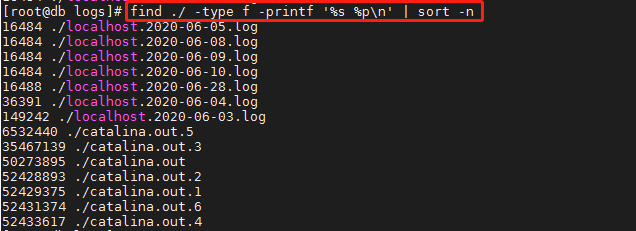 Linux 目录下文件按照文件大小排序 - 米兰Smile - 博客园